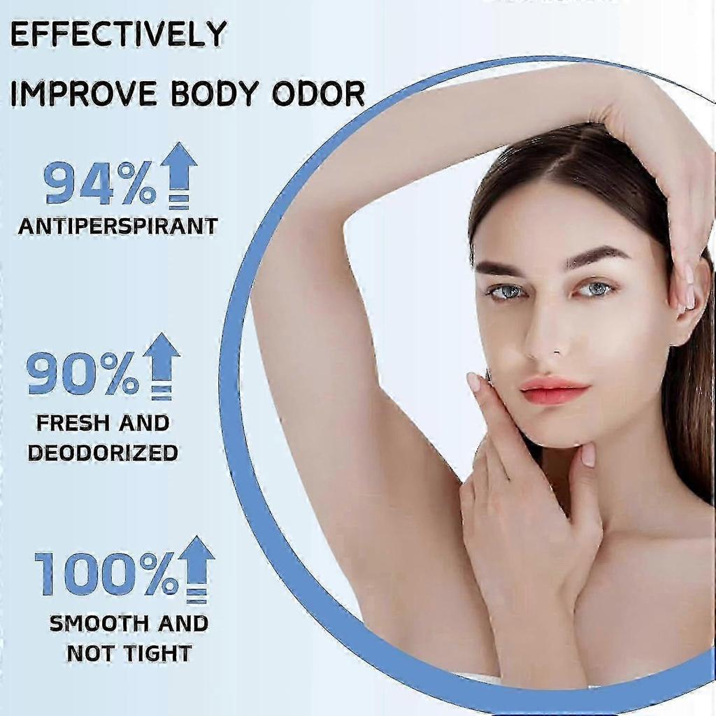 Antiperspirant Women's Deodorant Stick with Triple Moisturising-12H Sweat & Odour Protection Natural Deodorant - Against White Marks for Men & Women