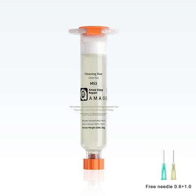 Soldering Flux M53 Needle Tube High Precision Oil For CPU Motherboard Easy Application Repair Kit