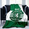 Ruge Leao Sporting Portugal's Pride Blanket Suitable for Sofas, Beds, Offices, And Camping - Perfect Gift for Halloween Christmas