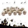 20Pcs Mini Skull Heads Mini Skull Halloween Figurines Halloween Gothic Skull Sculptures Prank Toys Halloween Decorations