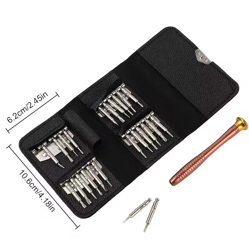 29 In 1 Mini Precision Screwdriver Tool Kit Portable Screwdriver Bits Tool Set Pocket Tools Professional Electronics Repair Tool