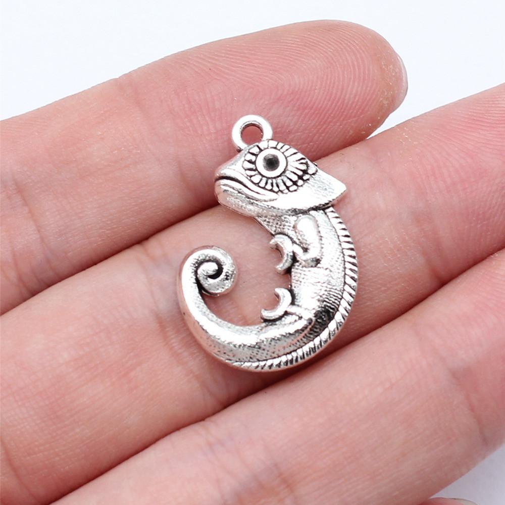Żaby Owady Stworzenia Ogrodowe Amulet Antyczny Brąz Stop Cynku Materiały do Tworzenia Biżuterii Styl Dziecięcy Bransoletka Amulety