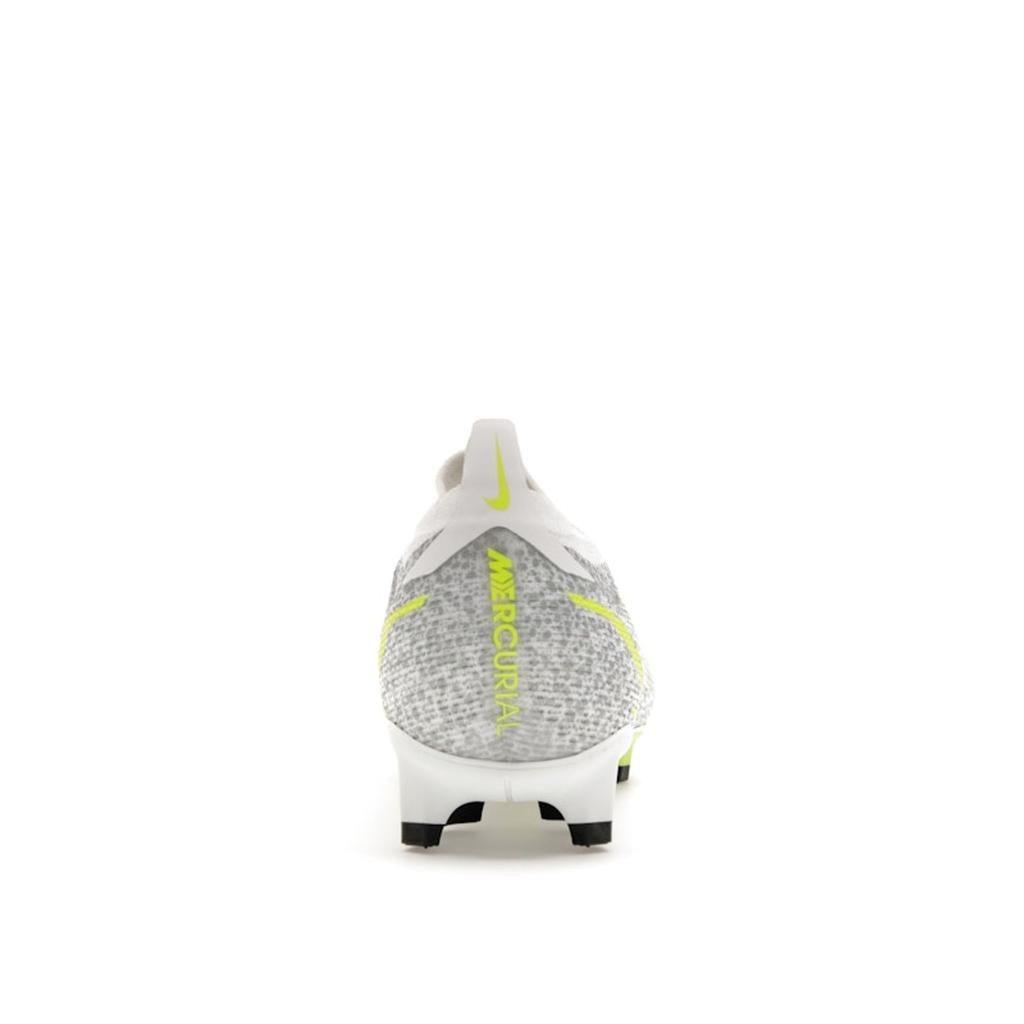 Nike Mercurial Vapor 14 Pro FG Metallic Silver Volt Men Sneakers White Black CU5693-107