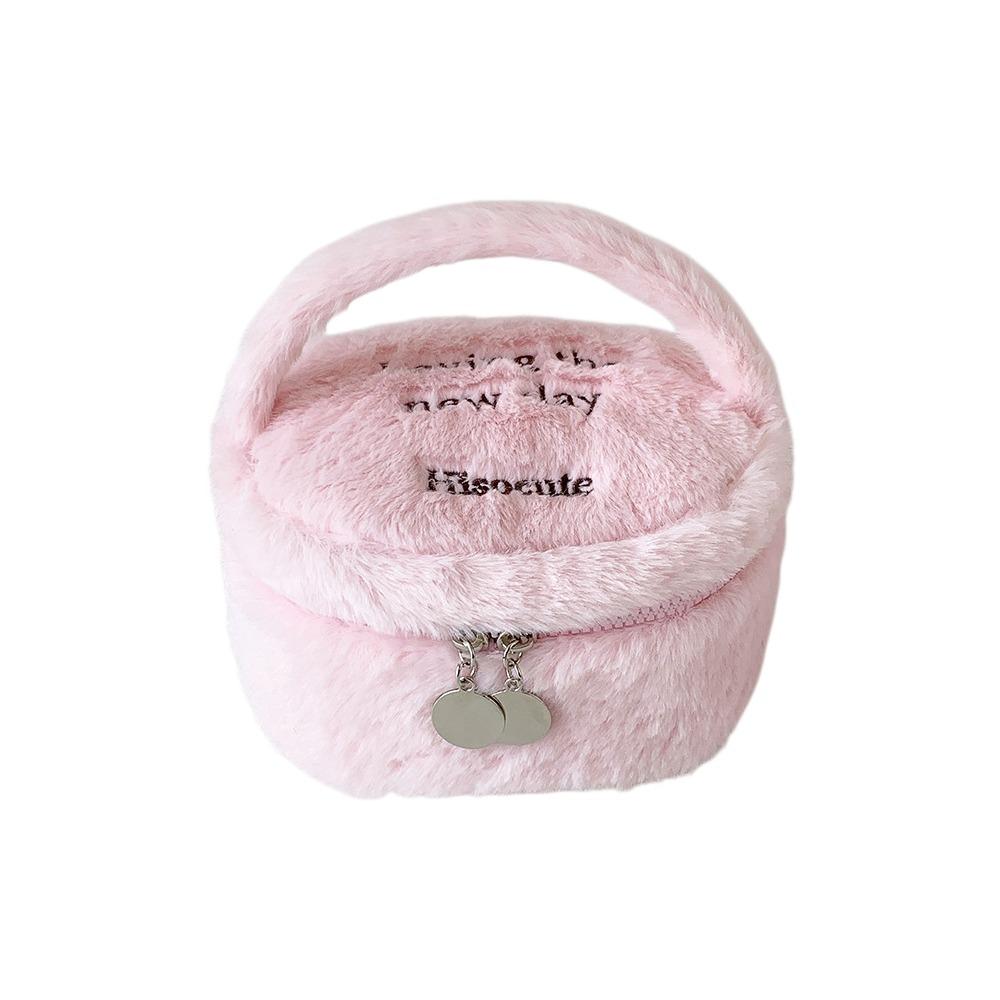 

Plush Plush Cosmetic Bag Travel Organizer Wash Pouch Makeup Bags Cosmetic Organizer Case Storage Toiletry Bag Ladies