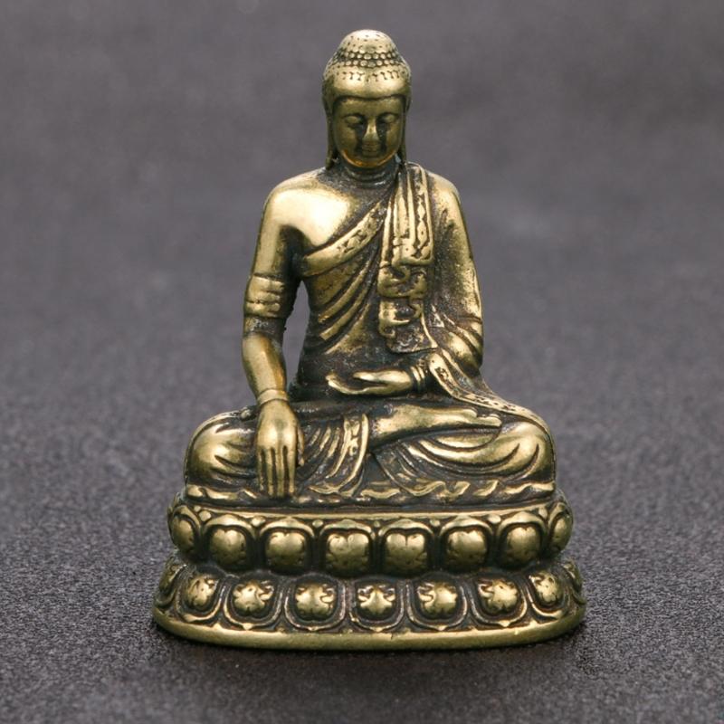 Brass Buddhas Statue Decorative Buddhas Figurines Buddhas Sculptures Buddhas Sculpture Table Centrepieces for Home Decors