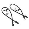 2 Pieces Marine Boat Fishing Rod Tamer Strap Holder Deck Mount Connector 18"