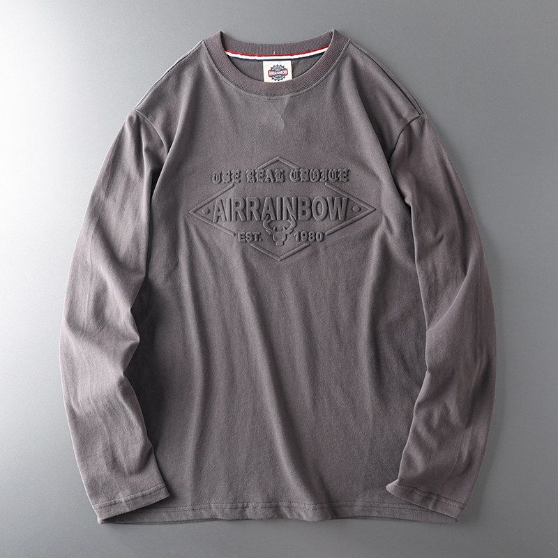 Trendy Cut Label Spring & Fall Export Men Long Sleeves T-Shirt