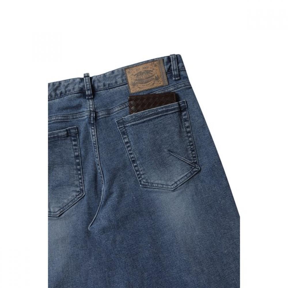 Hipster Washed Denim Pants Shpdw24501inx