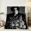 Singer Y-Yungblud Throw Soft Flannel Throw Blanket, Lightweight Breathable Summer Nap Blanket For Sofa Home Travel Cozy Decor