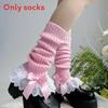 Lolita Winter Leg Warmers With Lace Trim For Girls Fashion And Comfort