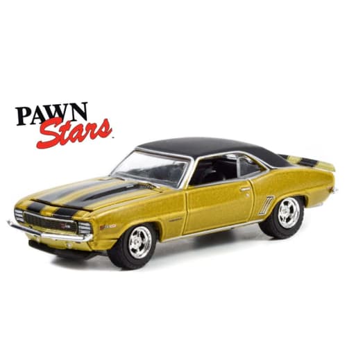 Greenlight 1:64 SCALE HOLLYWOOD SERIES 35 1969 CHEVROLET CAMARO - PAWN STARS Greenlight 1:64 Scale Hollywood Series 35 "1969 Chevrolet Camaro - Pawn S