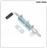 Door bolt 220mm narrow with spring, galvanized