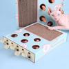Interactive Whack-a-Mole Cat Toy Multifunctional Scratching Board Funny Claw Rest Play Area for Kittens And Cats
