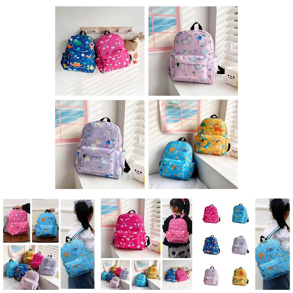 Cute Cartoon Kids Backpack With Simple And Stylish Design 2023 Korean Version Of Little Dinosaur Kindergarten Schoolbag