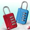 4Digit Combination Lock Small Padlock Portable Password Lock Luggage Lock