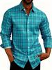 Must-have Plaid Long Sleeve Shirt, Stylish Versatile Casual Wear