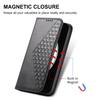 For Samsung Galaxy S25 FE Case Calf Texture PU Leather Wallet Phone Cover with Wrist Strap