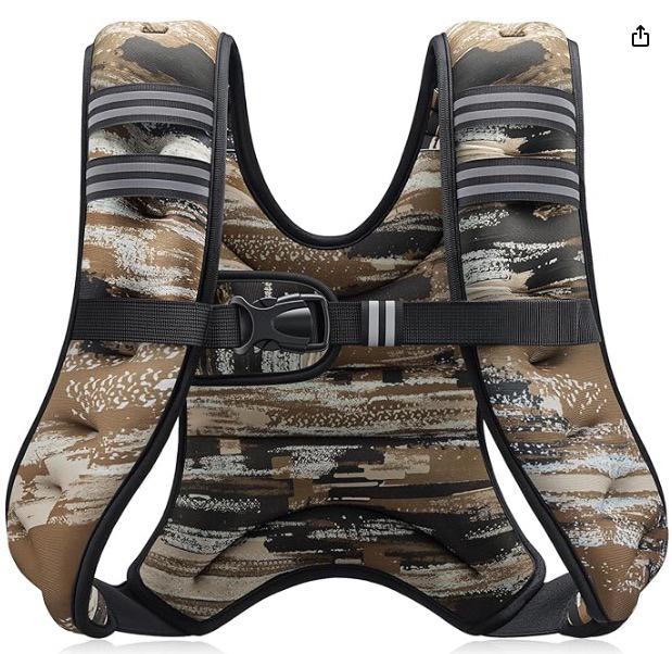 Verstellbare reflektierende Gewichtsweste für das Fitnesstraining