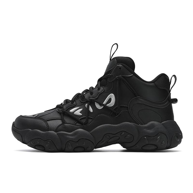 

FILA Wear resistant And Lightweight Mid top Casual Shoes Women s Black F12W511115FBK 38