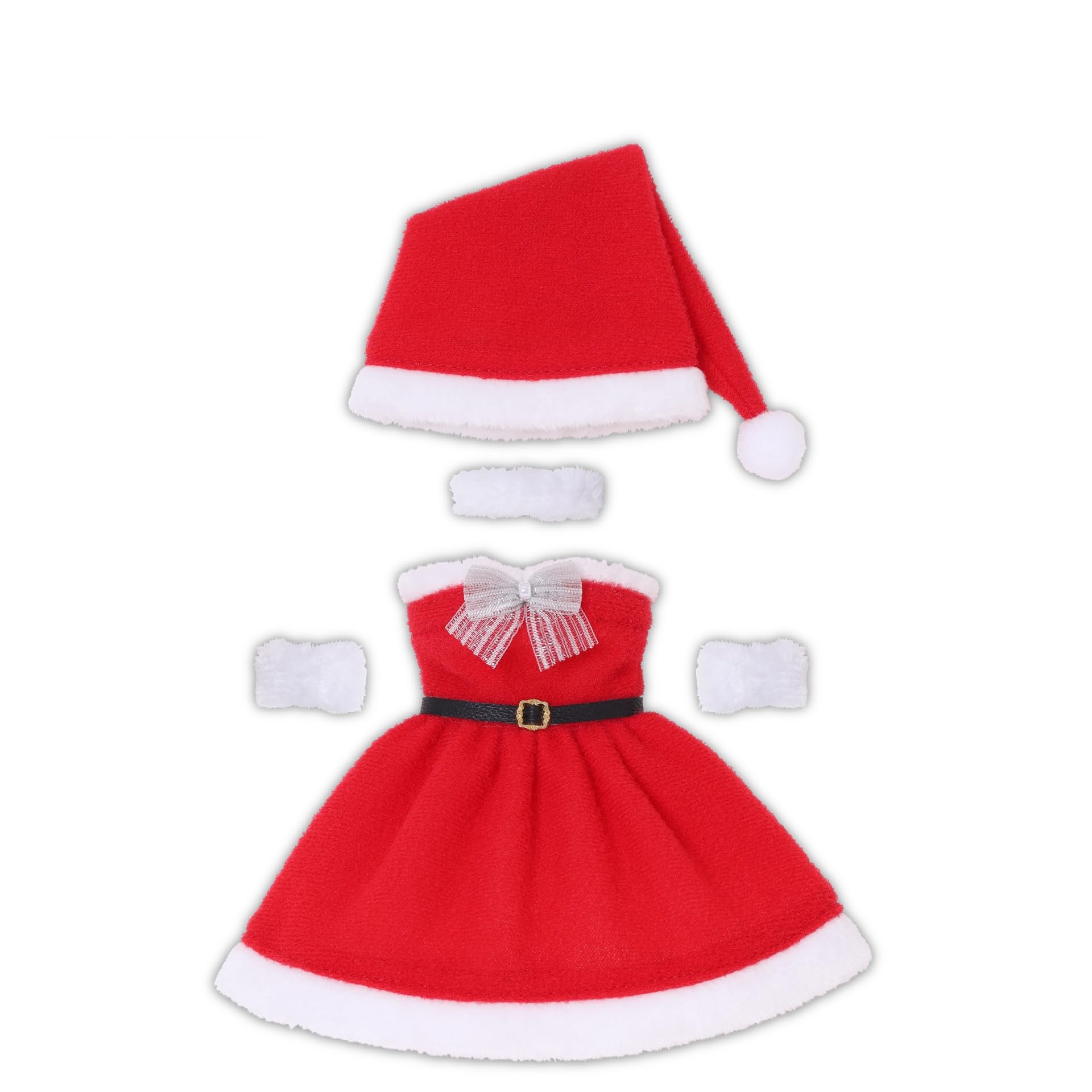 

Azone International Q z Santa One-Piece Dress Set Red 16 Scale Doll Outfit