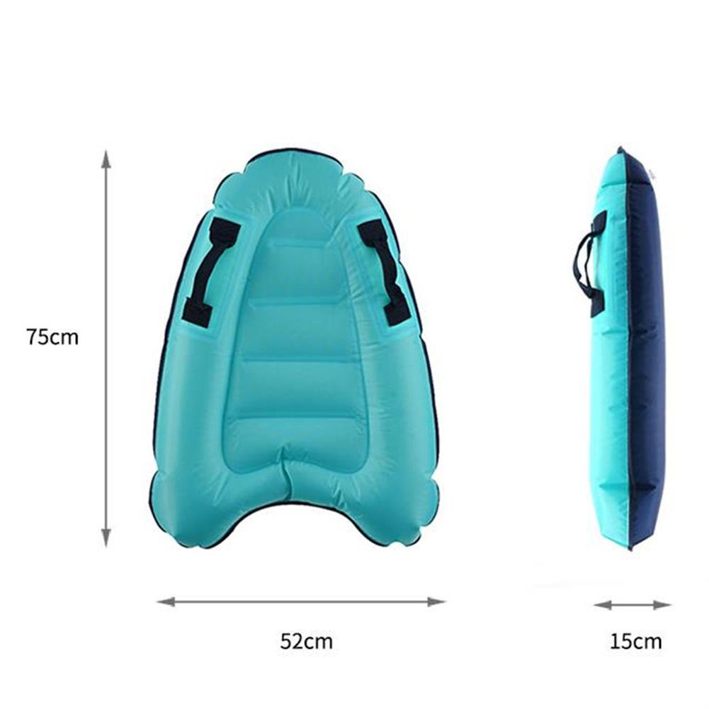 Oxford Cloth Portable Outdoor Inflatable  Surfboard Stability Anti-slip Safety Lightweight Sea Surfing Wakeboard For Children