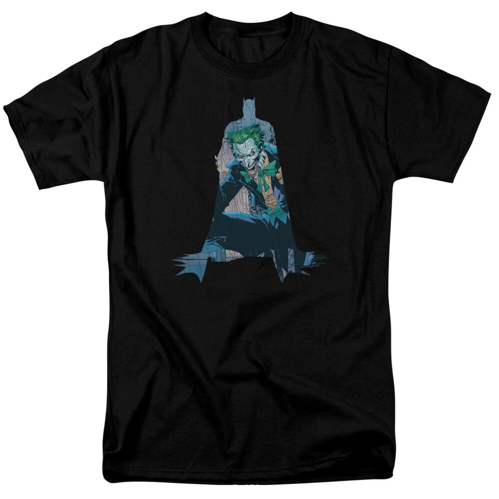 26 Batman Scene Inside T Shirt Licensed Comic Book Tee Black Unisex T-Shirt M