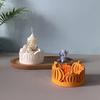 Hollowed Pumpkins Silicone Mold For Candle Tealight Holder Resin Craft Thanksgiving Fall Festival Decoration A0KF