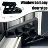 Heavy Duty Door Stopper with Non-Slip Base Window Wedge for Home Office Bathroom Kitchen Balcony Windproof Anti Collision