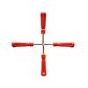 Dual-Sided Tire & AC Valve Core Wrench with Air Release Function