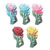 Metal Tablecloth Clips with Elegant Rose Pattern Home Dining Accessories Stainless Steel Table Cloth Fasteners