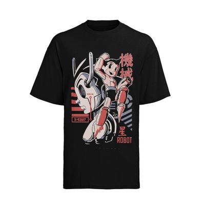 Astro Boy Anime Comic Osamu Tezuka Videospiel Oldschool Retro Herren Bio T-Shirt
