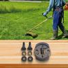 Replacement Clutch Set with Screws for 2 34F Brush Cutter Grass Trimmer Garden Power Tool Component for Repairs