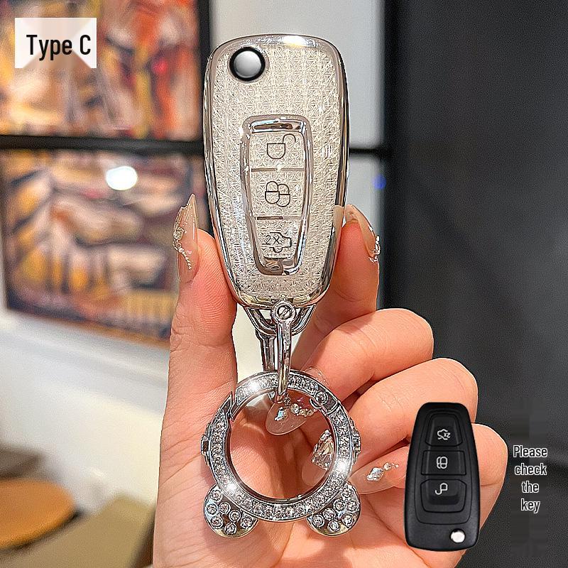 Ford-Schlüsselhülle für Focus, Mondeo, Escape, Explorer, Escort und Edge Modelle