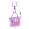 Cute Mini Keychain Handbag Shape Coin Purse Key Holder Pendant Jewelry Accessories Bag Decor