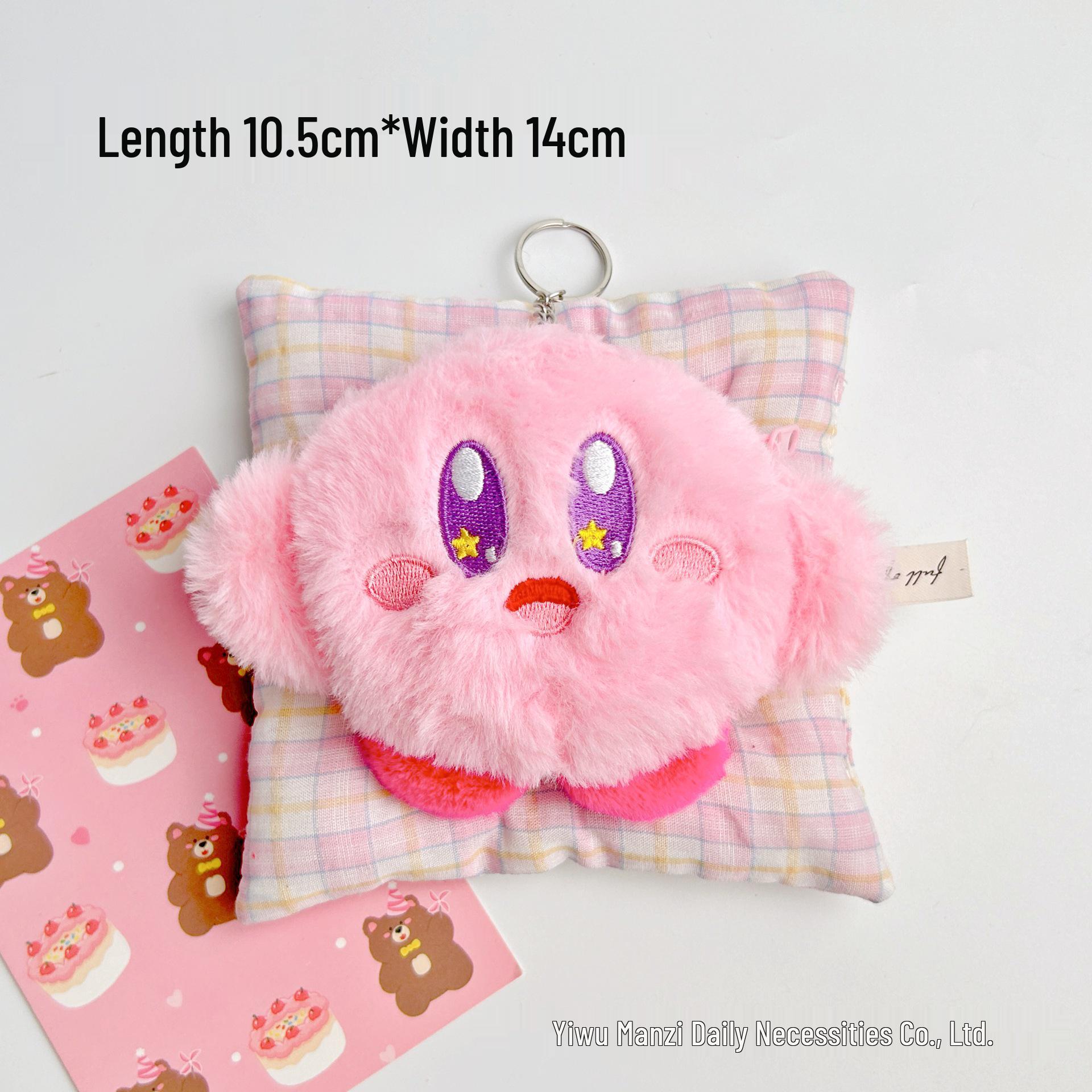 

Милий гаманець для монет Кірбі та друзі: Капібара, СтеллаЛу та Дитина, що плаче, чохол для навушників/помади Keychain