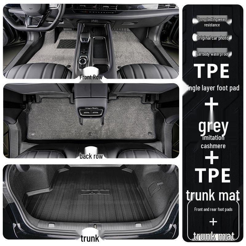 Fengyun A9L TPE Floor Mats 2025: Thickened, Wear-Resistant, Full Surround & Door Sill Coverage