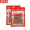 Lifelike Dry Lugworm Sandworms Fishing Lures Saltwater Freshwater Feeder Sea Fishing Worms Smell Soft Artificial Bait Lures