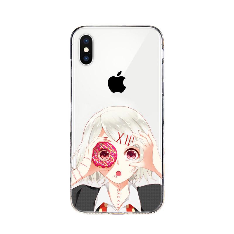Tokyo Ghouls Art Silicone Cover For Apple IPhone 13 12 Mini 11 Pro XS MAX XR X 8 7 6 6S 5 Plus SE Phone Case
