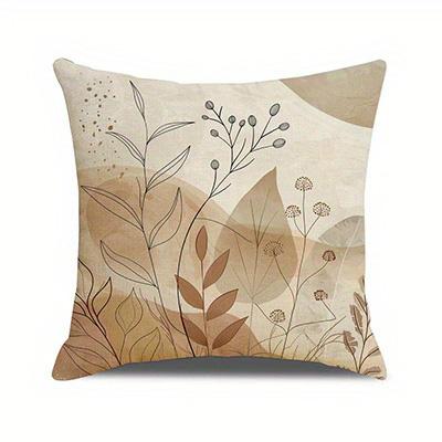 Home Decor Abstract Floral Patterned Pillow Covers Pattern Cushion Cover Suitable For Sofa Bedroom Car Pillow Cover