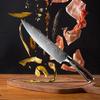 Women's Kitchen Knives - 3-piece Set of Damascus Steel Japanese Chef's Knife Stainless Steel Kitchen Knife Meat Cleaver