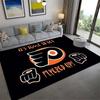 Philadelphia Flyers Art Carpet Rug for Living Room Bedroom Home Sofa Decoration,Kids Play Non-slip Floor Mat