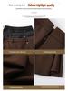 Women's High Waist Gray Wool Blend Skirt Shorts - Autumn/Winter A-line Slit Design, Slimming Hip-Hugging Fit.