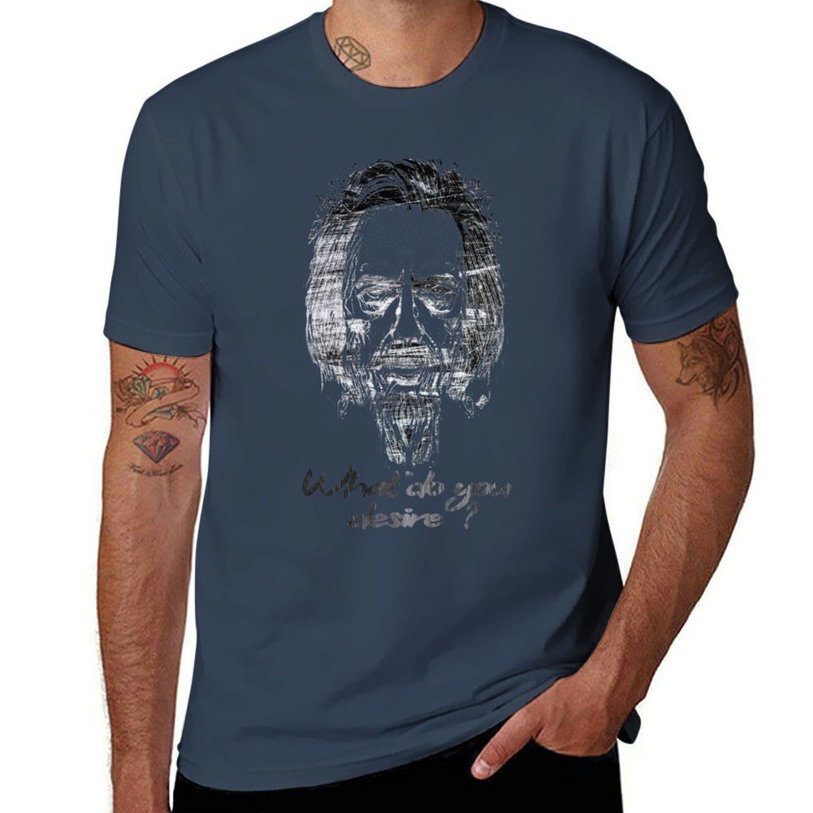 Alan Watts What Do You Desire Tshirt Large Size Casual Tee Shirt S