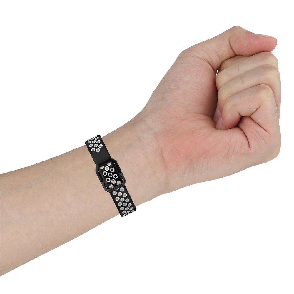 Accessories Double Color Watchband Silicone Strap Replacement Bracelet