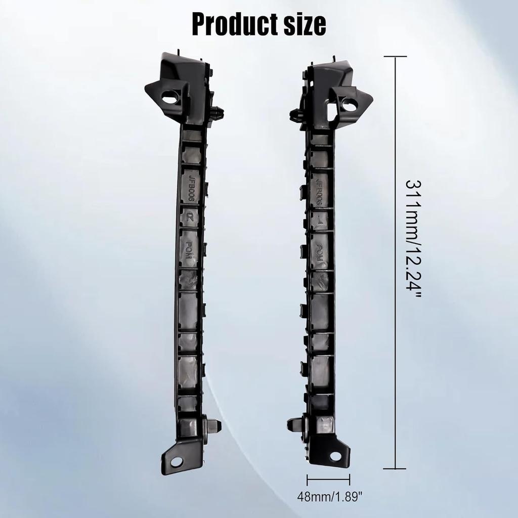 Left & Right Side Front Bumper Mounting Support Bracket Replace-57707FG012