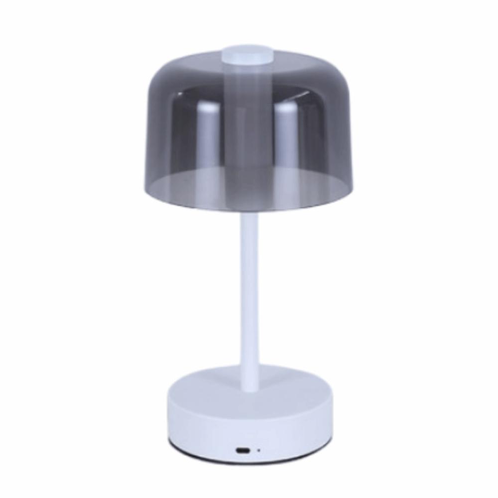 

Cordless Retro Table Lamp Dimmable Touch Sensor LED Reading Lamp 3 Color Light USB Rechargeable Rechargeable Desk Light білий