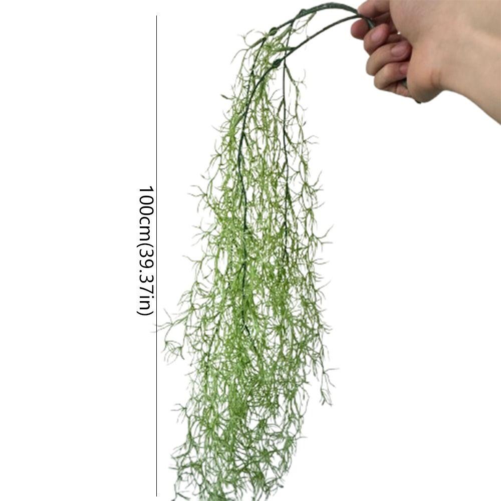 Elegant Artificial Boston Fern Vines Plastic Fake Greenery Plastic  Wedding Decor