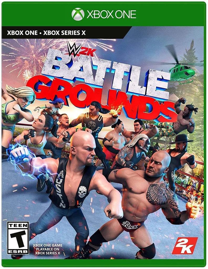 WWE 2K Games Battlegrounds North Xbox One (Imported Version America) -