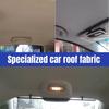 Headliner Car Roof Fabric with Sponge Backing Interior DIY Mesh Fabric Roof Repair Renovation for Car RV Grid Fabrics Material