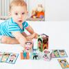 Building Kids Wooden Blocks With Creative Sixsided Puzzle For Thinking Logical